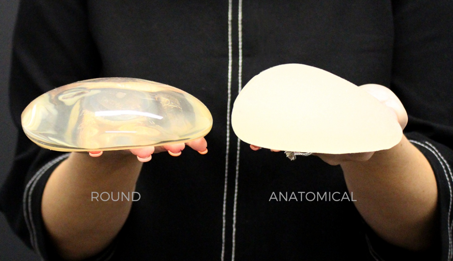 Round vs. anatomical implants Article by Dr Moncrieff