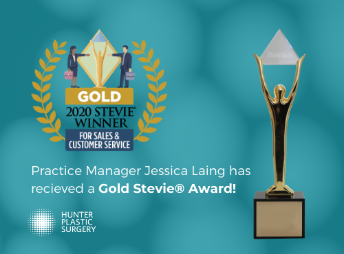 News practice-manager-jessica-laing-has-received-the-gold-stevie-award-for-young-customer-service-professional-of-the-year-5